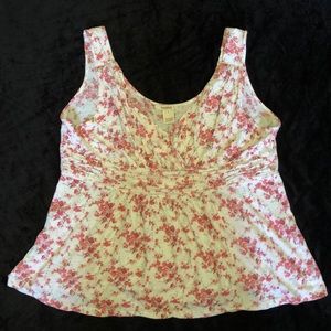 Floral tank top